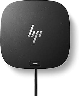HP USB-C Dock G5-11-in-1 Adapter for Both USB-C and Thunderbolt-Enabled Laptops, PCs, & Notebooks - Single Cable for Charging, Networking, or Data Transfers - Great for Secure & Remote Management