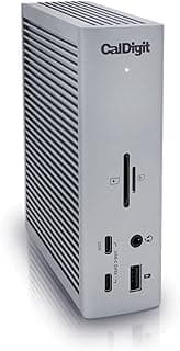 CalDigit TS4 Thunderbolt 4 Dock - 18 Ports, 98W Charging, 40Gb/s Thunderbolt 4, USB-A/C, 2.5GbE, 8K/6K Displays, Mac/PC/Chrome Compatible
