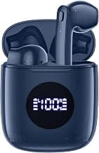 CAPOXO N7 Wireless Earbuds, Bluetooth Earbuds Headphones 78hrs Long Lasting Earphones IPX7 Waterproof Headset with Wireless Charging Case & Built-in Stereo Mic for Android iOS