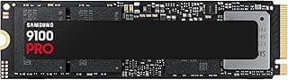 SAMSUNG SSD 9100 PRO 2TB, PCIe 5.0x4 M.2 2280, Seq. Read Speeds Up to 14,800MB/s, Best for AI Computing, Gaming, and Heavy Duty Workstations (MZ VAP2T0B/AM)